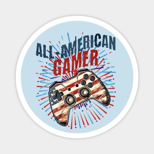 All-American Gamer Magnet